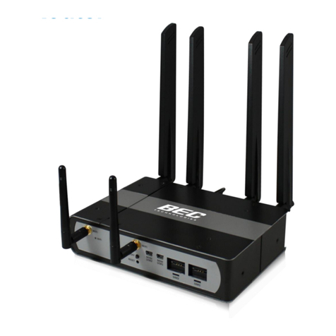 BEC MX-1000 Quick install guide