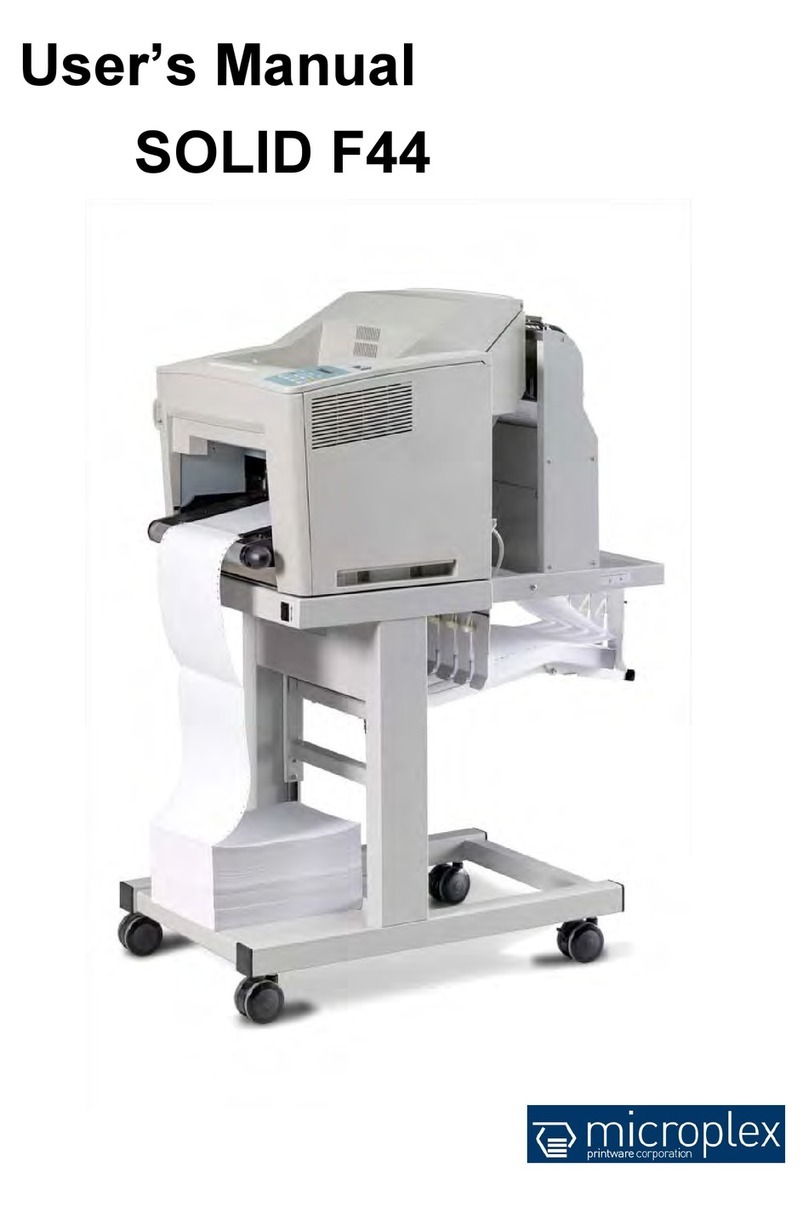 Microplex SOLID F44 User manual
