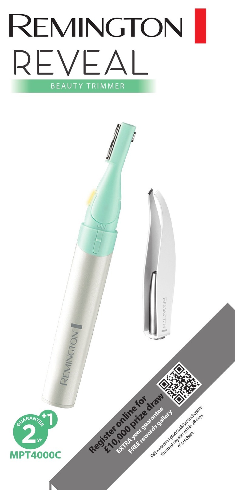 Remington REVEAL MPT4000C user guide
