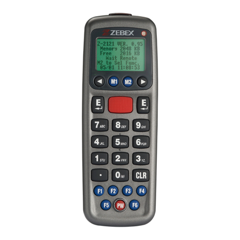Zebex Z-2121 series user manual