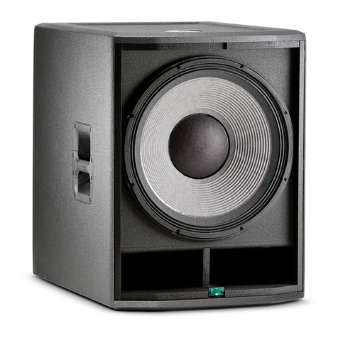 JBL PRX718XLF/230 Technical manual