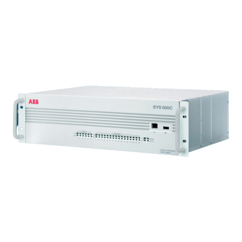 ABB MicroSCADA Pro SYS 600C User manual
