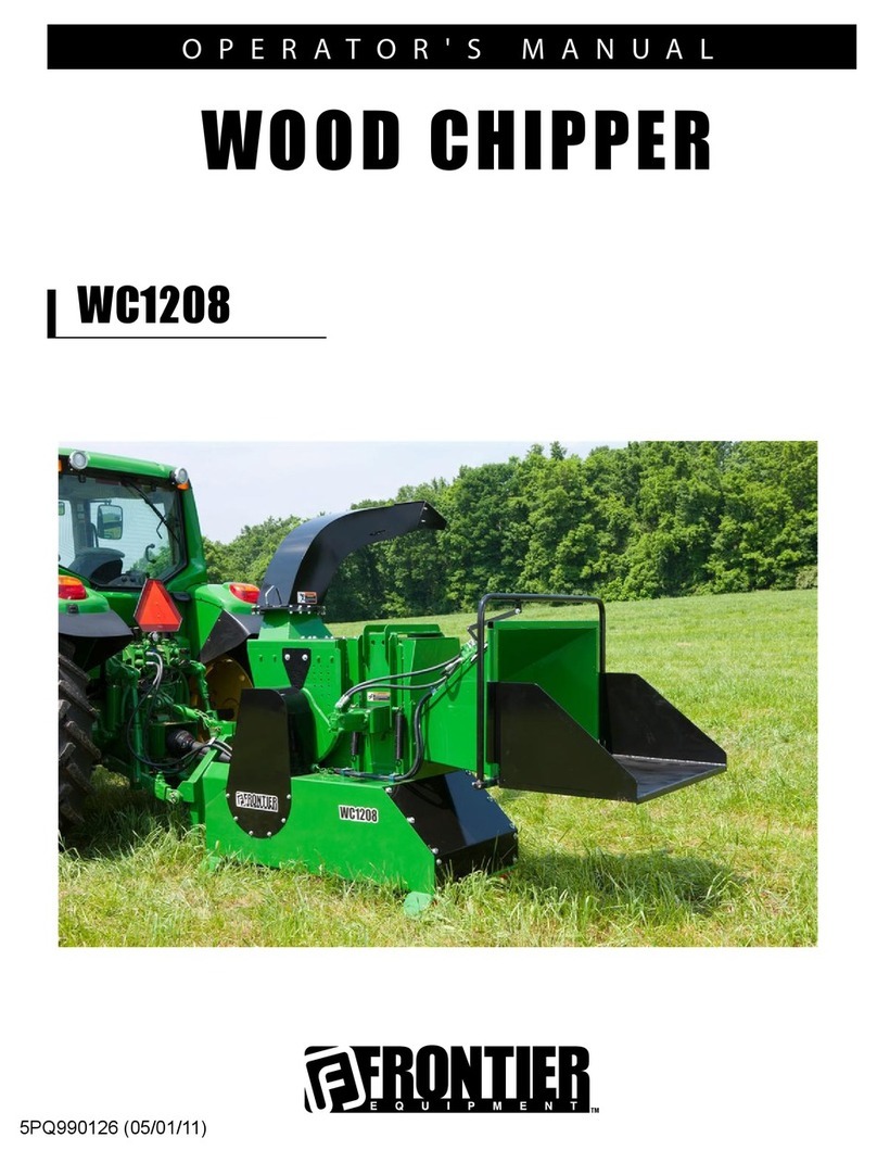 Frontier WC1208 Operator's manual