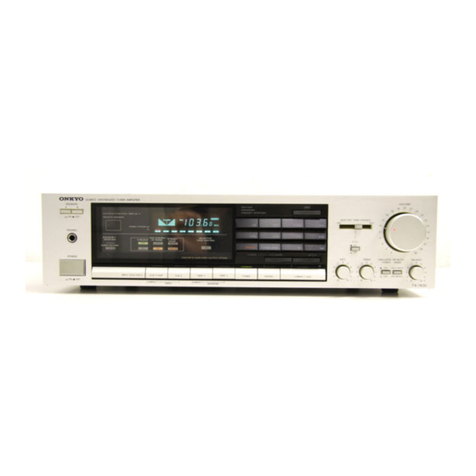 Onkyo TX-7430 User manual