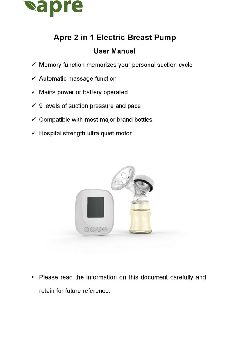 Apre 2 in 1 Electric Breast Pump user manual