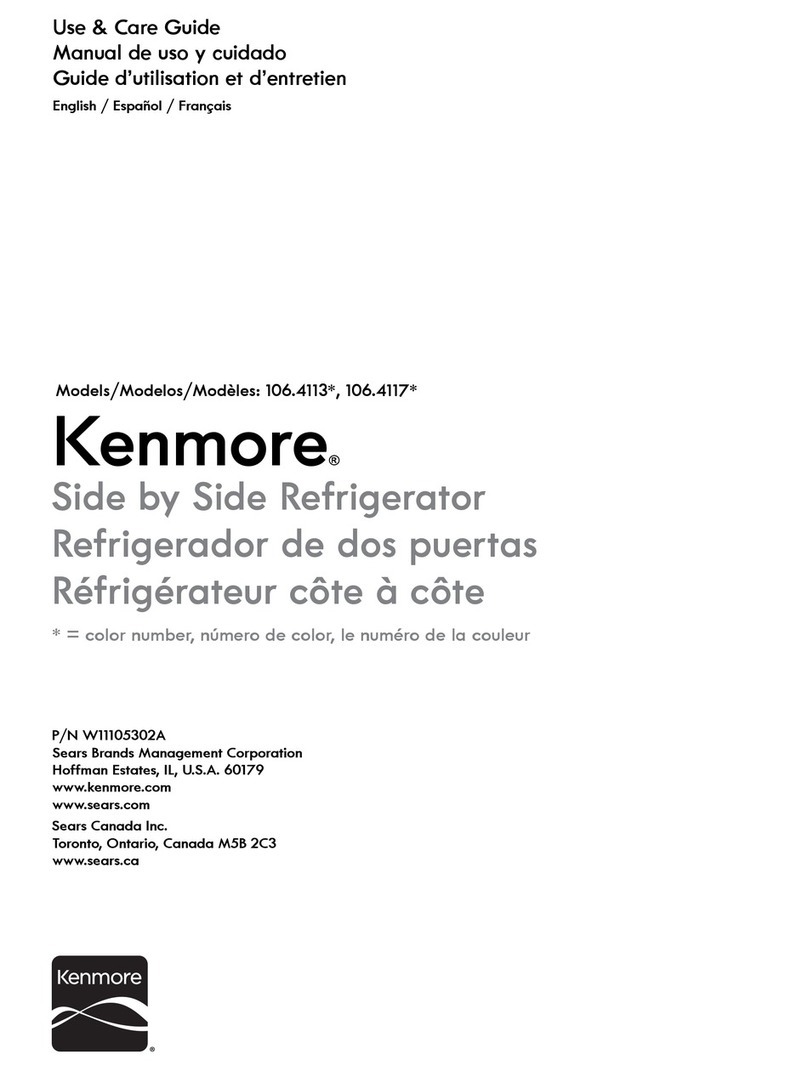 Kenmore 106.4113 Series Use & care guide