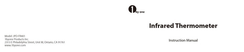 1 BY ONE JPD-FR401 instruction manual