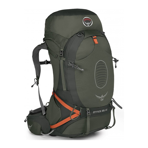 Osprey ATMOS AG 65 User manual