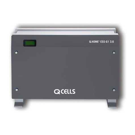 Qcells Q.HOME PLUS ESS-G1 3.6 User manual