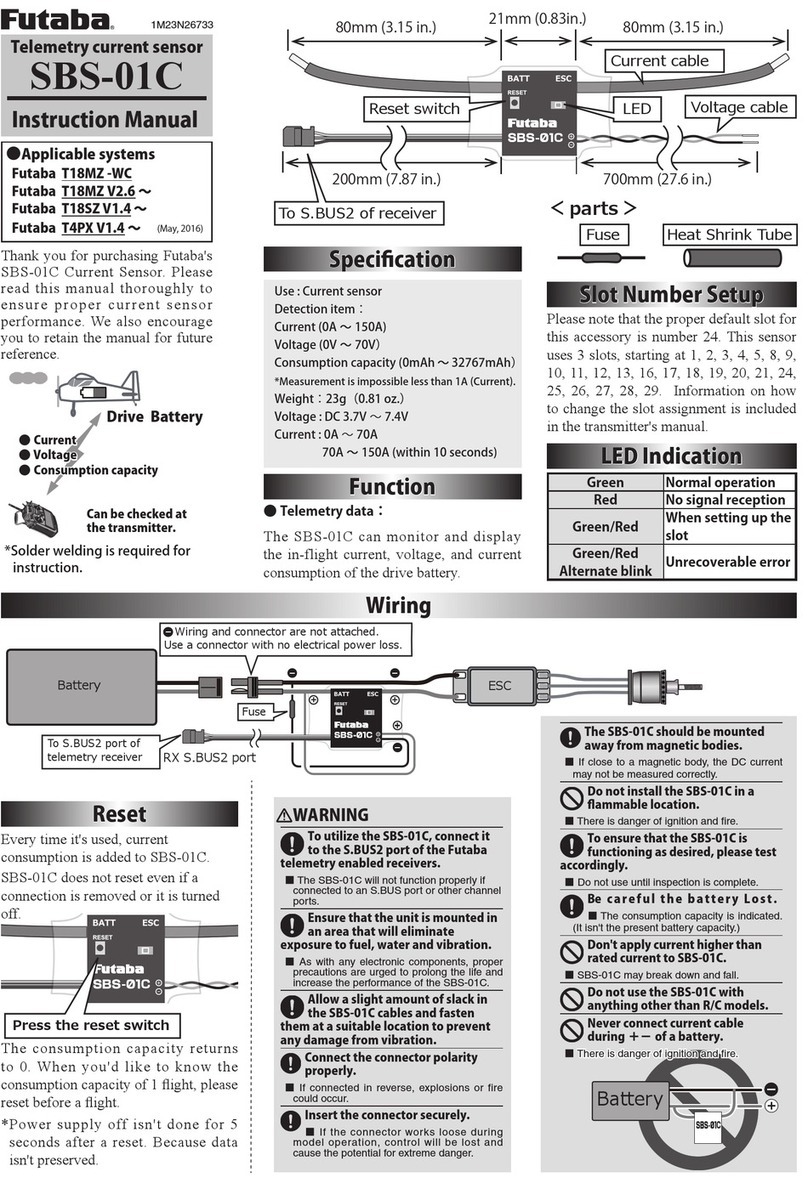 FUTABA SBS-01C User manual