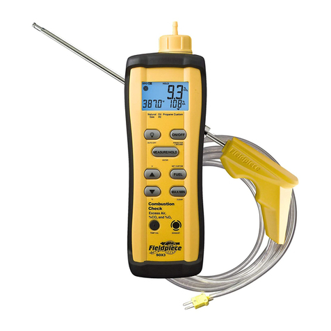 Fieldpiece SOX3 User manual