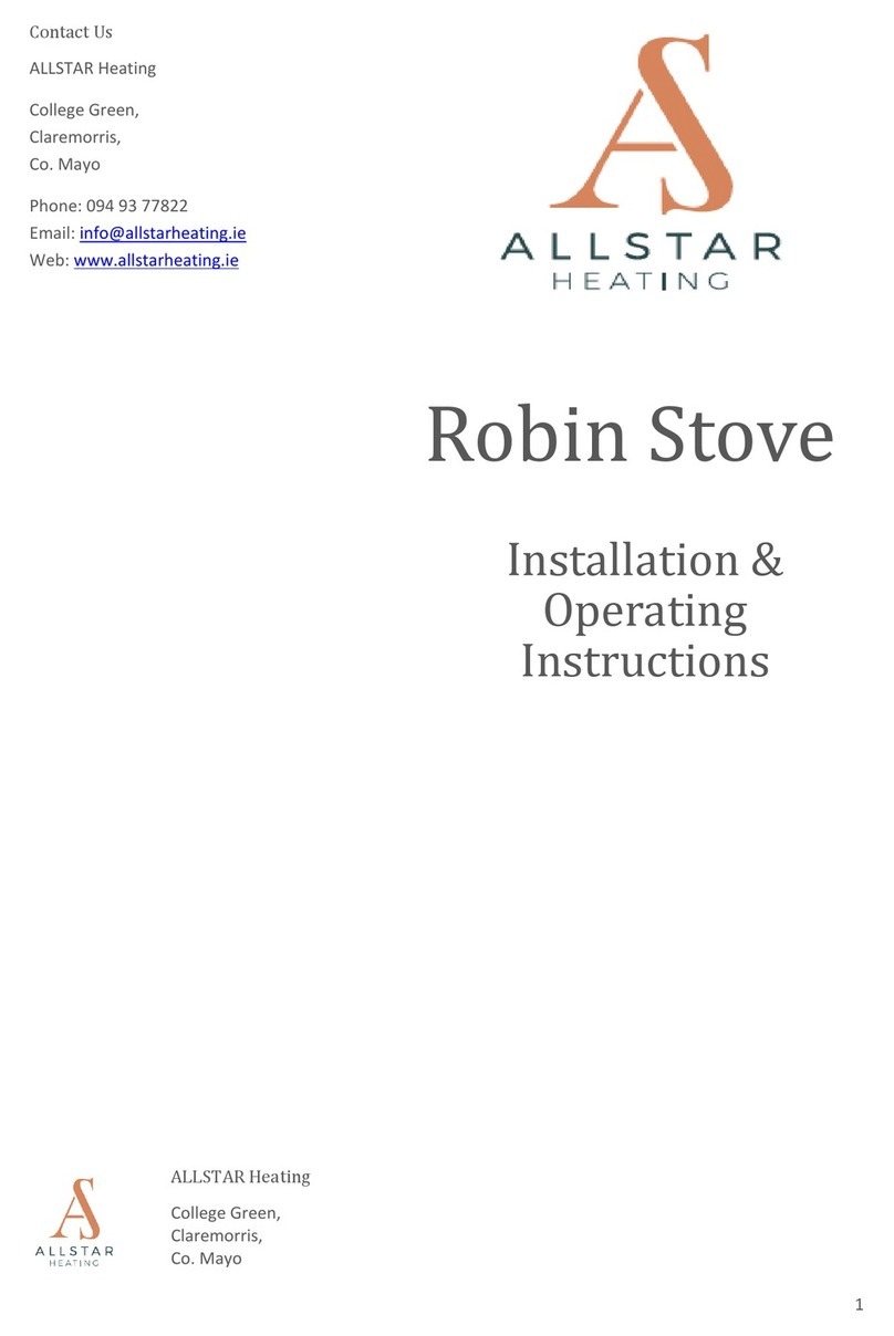 Allstar Robin Installation & operating instructions