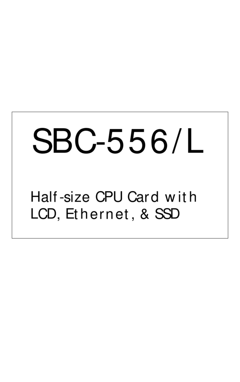 Aaeon SBC-556/L User manual Aaeon SBC-556/L User manual