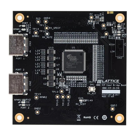Lattice Semiconductor HDMI-VIP-IB-EVN User manual Lattice Semiconductor HDMI-VIP-IB-EVN User manual