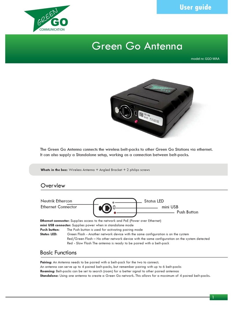 Green-Go GGO-WAA user guide