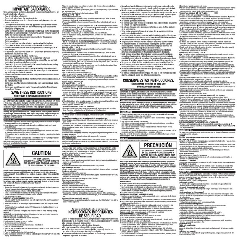 BLACK DECKER TO1380SS user manual