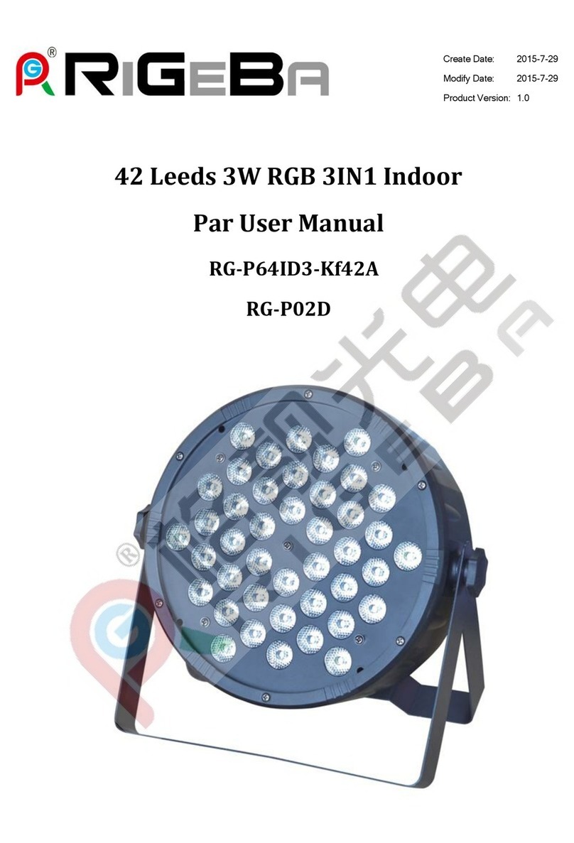 RIGEBA RG-P02D User manual
