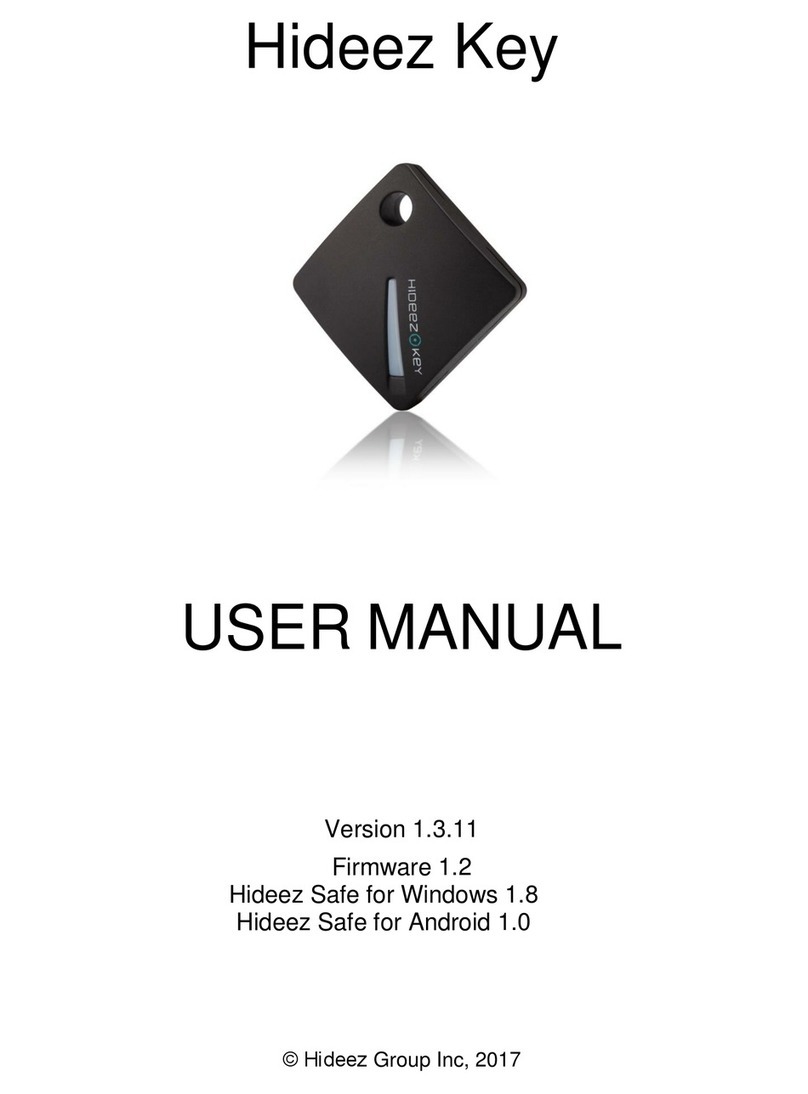 Hideez Key User manual