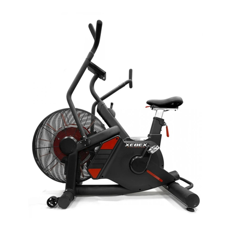 Xebex Fitness Air Bike ABVR-1 Assembly instructions and owner's manual Xebex Fitness Air Bike ABVR-1 Assembly instructions and owner's manual