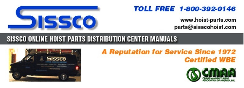 Coffing Hoists LHH-1/2B Operating, maintenance and parts manual