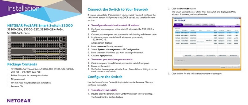 NETGEAR ProSAFE S3300-28X User manual