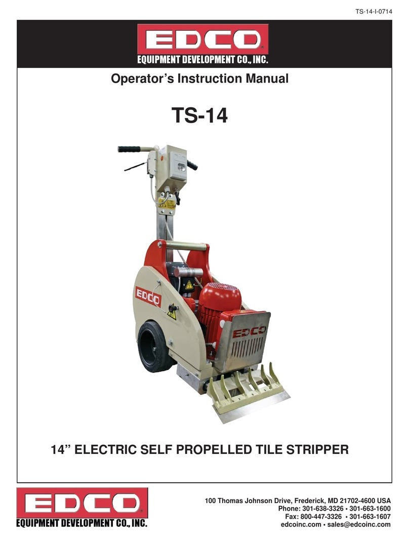 Edco TS-14 User manual