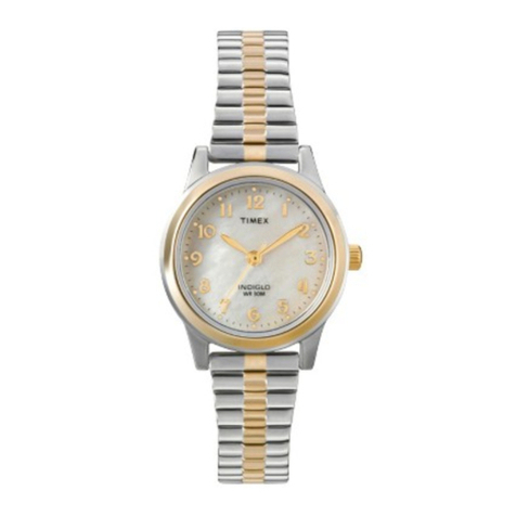 Timex CR1216 Operation manual