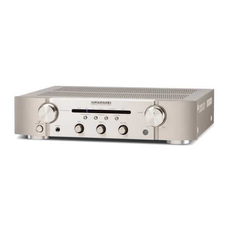 Marantz PM6003/N1SG User manual Marantz PM6003/N1SG User manual