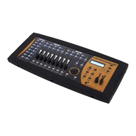Stairville LED-Commander 16/2 User manual