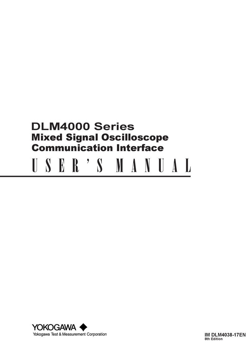 YOKOGAWA DLM4038 User manual