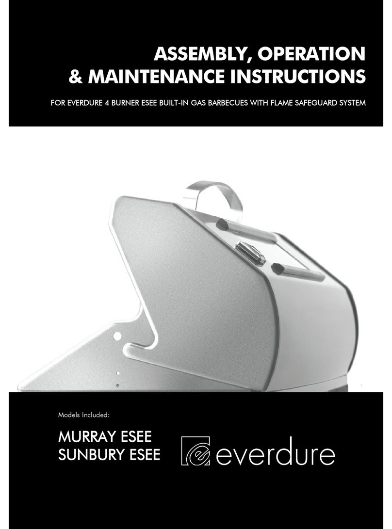 Everdure MURRAY ESEE Installation instructions Everdure MURRAY ESEE Installation instructions
