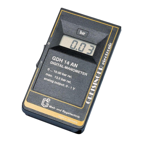 GREISINGER GDH 01 AN User manual GREISINGER GDH 01 AN User manual