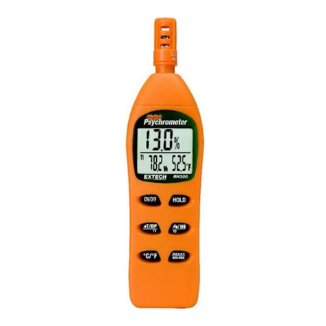 Extech Instruments RH305 User manual Extech Instruments RH305 User manual