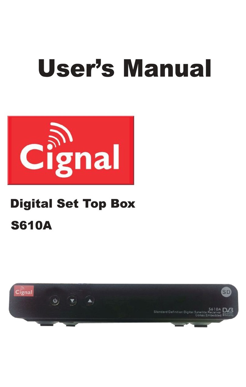 Cignal S610A User manual