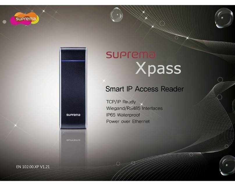 suprema Xpass manual
