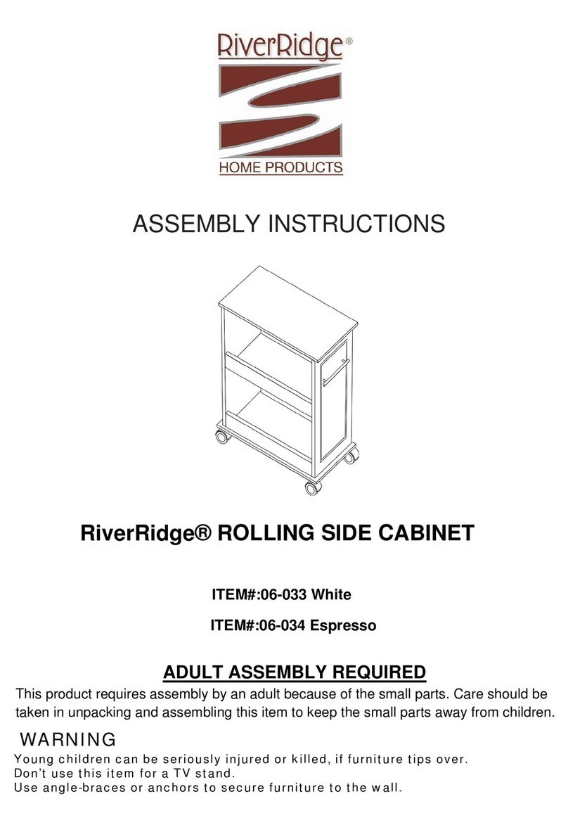 RiverRidge 06-033 Assembly instructions
