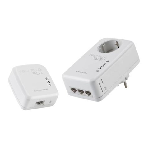 SAGEMCOM Fast Pack Multi 501 Quick installation guide