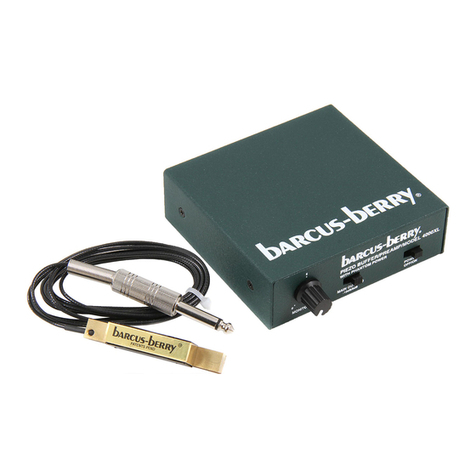 Barcus-Berry 4000 installation guide
