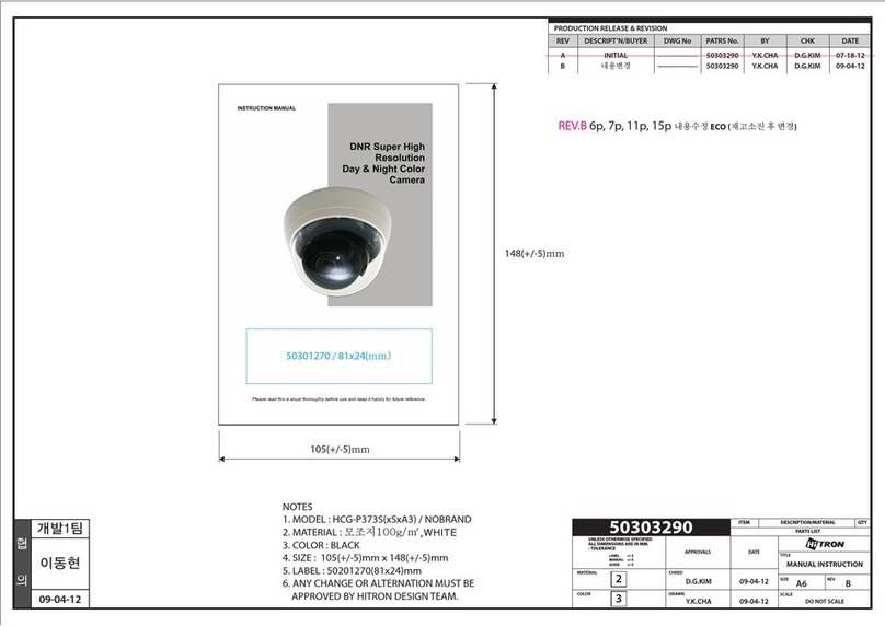 Camtech CMDC270S instruction manual