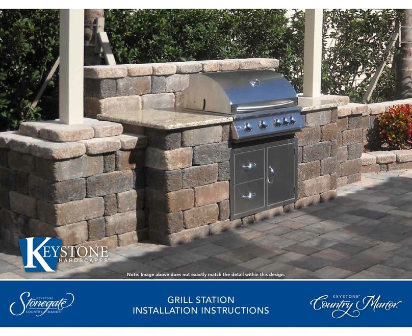 Keystone Hardscapes Stonegate Country Manor installation instructions