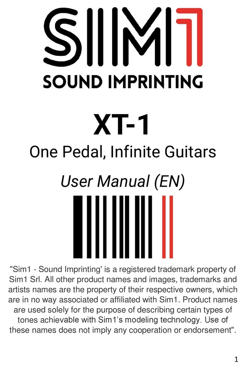 SIM1 XT-1 user manual