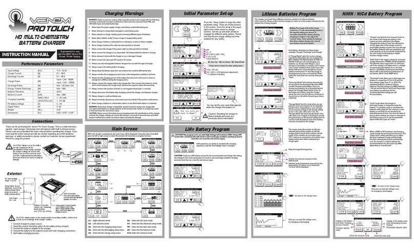 VENOM Pro Touch User manual