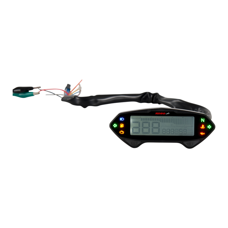 Koso DB-01 User manual