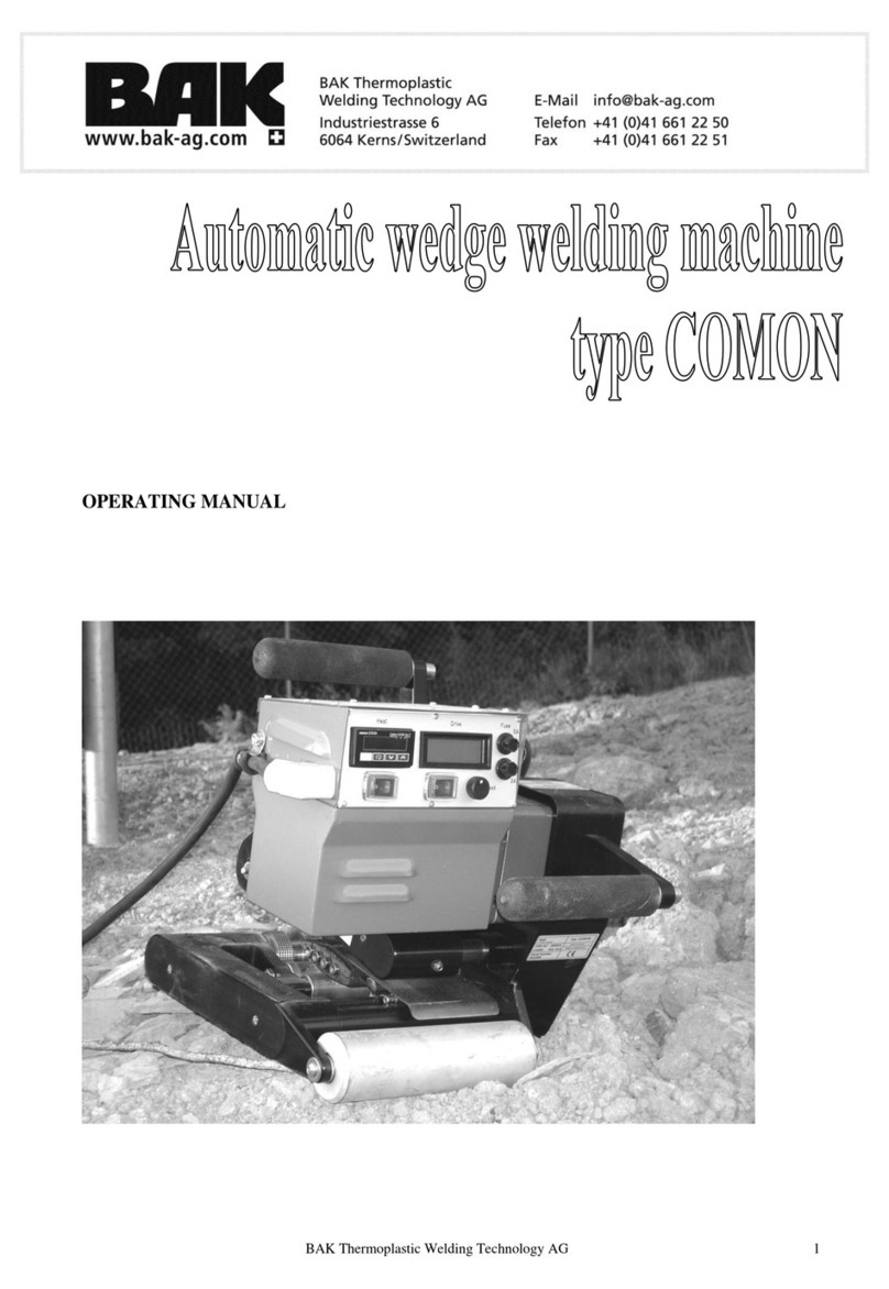 BAK Comon operating manual