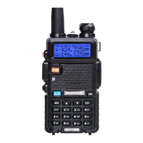 Baofeng UV-5R Series Operating instructions Baofeng UV-5R Series Operating instructions