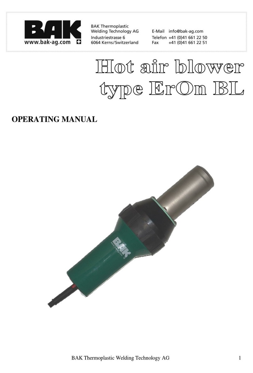 BAK ErOn BL User manual