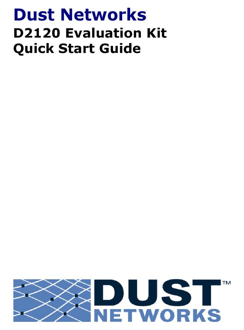 Dust Networks D2120 quick start guide