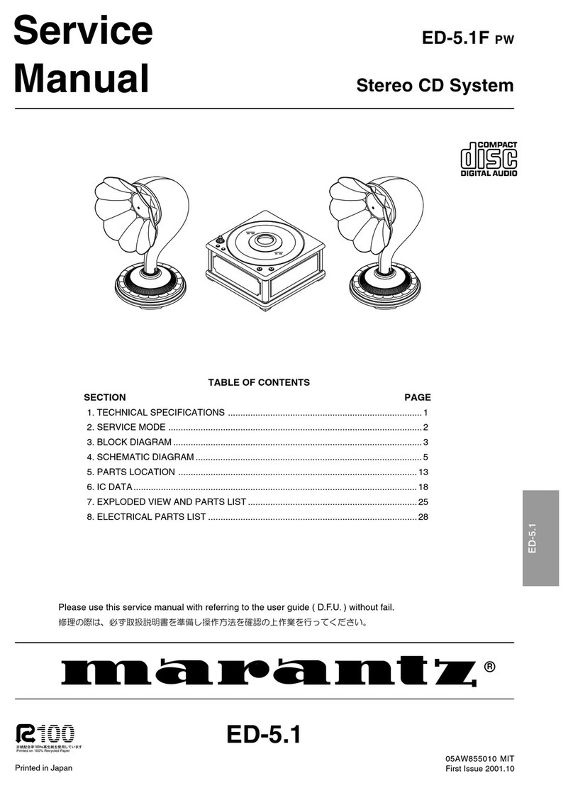 Marantz ED-5.1F PW Service manual