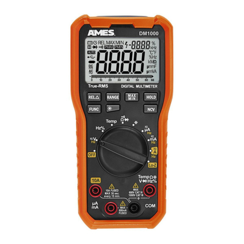 Ames Instruments DM1000 User manual