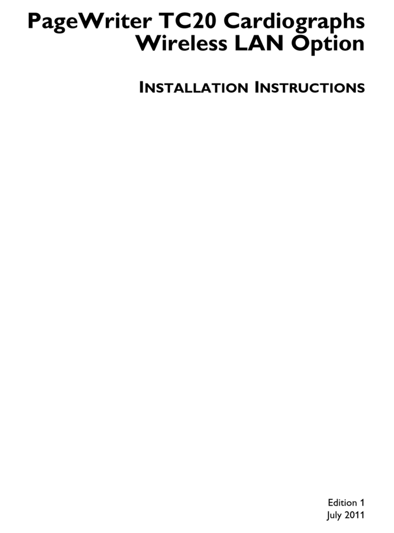 Philips PageWriter TC20 Installation instructions and use Philips PageWriter TC20 Installation instructions and use